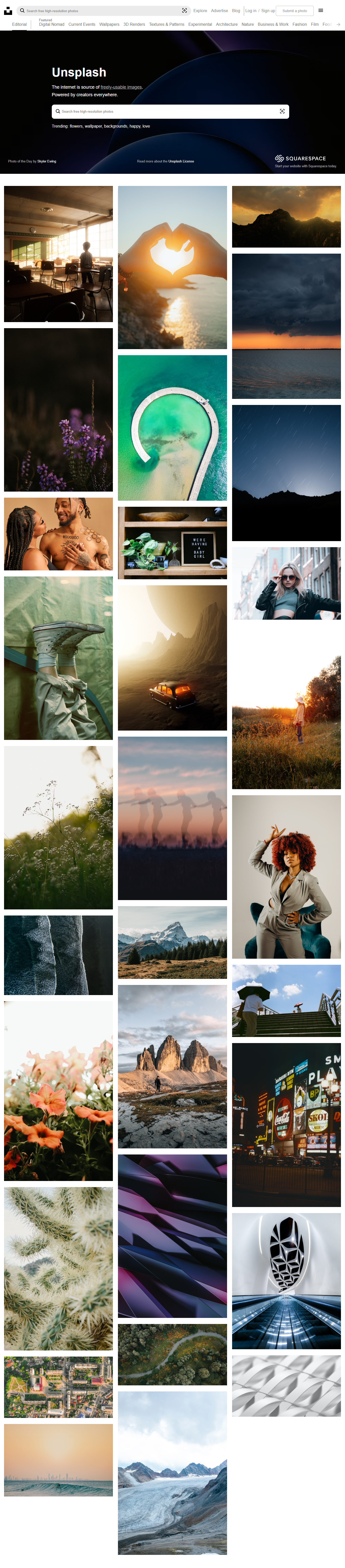 Unsplash Clone
