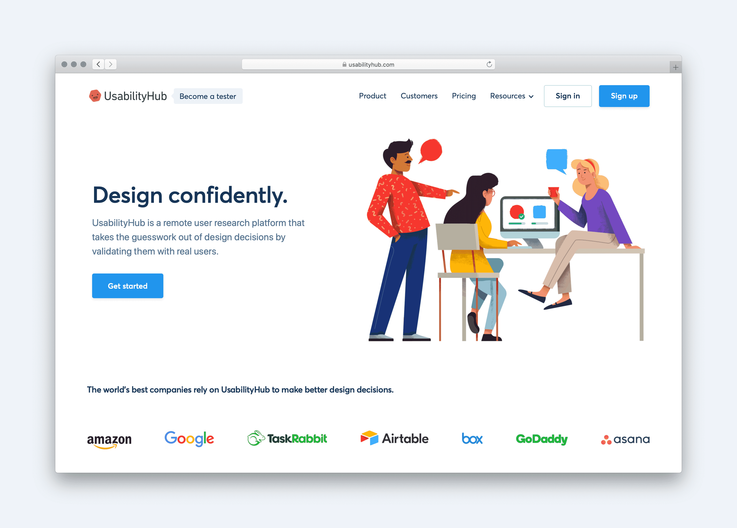 Bash Landing Page